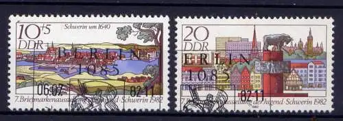 DDR Nr.2722/3                  O  used       (24611)   ( Jahr: 1982 )