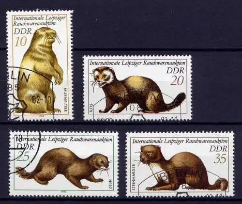 (24602) DDR Nr.2677/80                  O  gestempelt