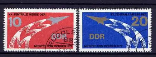 DDR Nr.2268/9              O  used       (24540)   ( Jahr: 1977 )