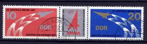 (24539) DDR Nr.2268/9  Streifen            O  gestempelt