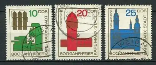 (24265) DDR Nr.1117/9                 O  gestempelt