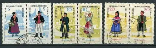 (24240) DDR Nr.1074/9 Paare                 O  gestempelt