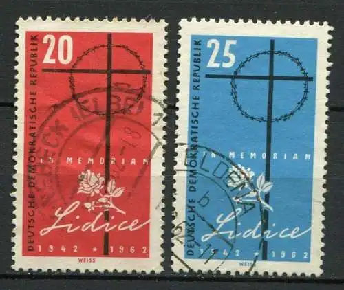 DDR Nr.891/2                O  used       (24150)   ( Jahr: 1962 )