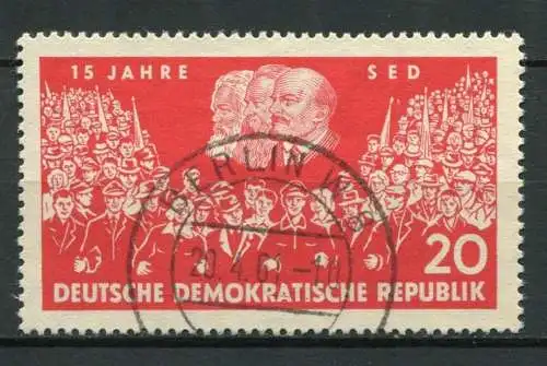 DDR Nr.821                O  used       (24115)   ( Jahr: 1961 )