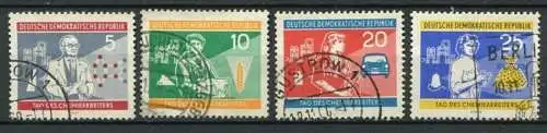 (24107) DDR Nr.800/803                O   gestempelt