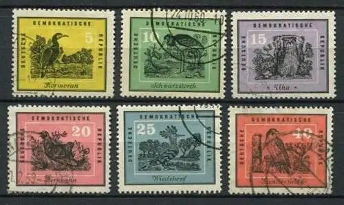 (24066) DDR Nr.698/703                 O  gestempelt