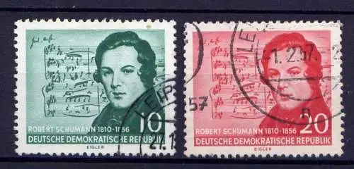 DDR Nr.541/2                 O  used       (23986)   ( Jahr: 1956 )