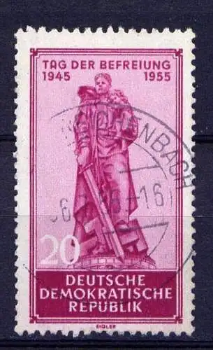 DDR Nr.463                 O  used       (23956)   ( Jahr: 1955 )