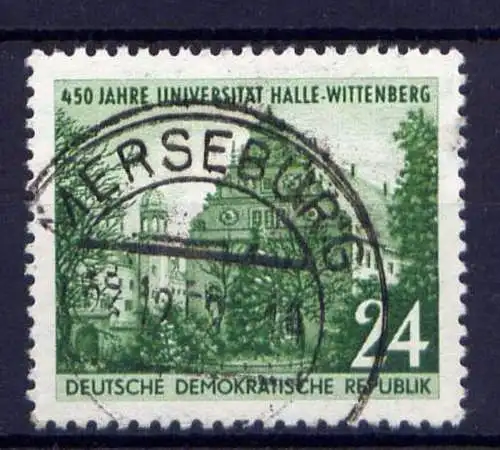 DDR Nr.318 XII                  O  used       (23924)   ( Jahr: 1952 )
