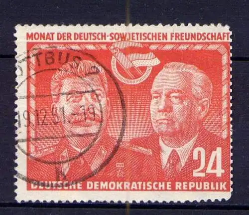 DDR Nr.297                  O  used       (23916)   ( Jahr: 1951 )