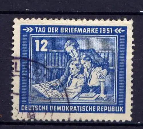 DDR Nr.295                  O  used       (23915)   ( Jahr: 1951 )