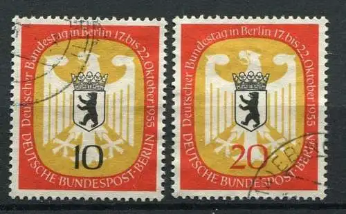 (2093) Berlin West Nr.129/30        O   gestempelt