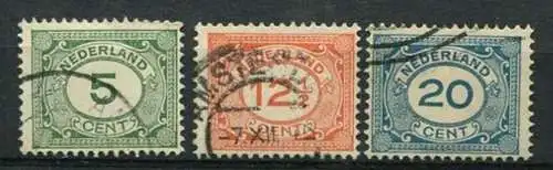 Niederlande Nr.107/9       O  used       (958)