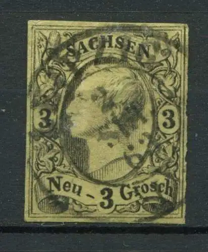 (096) Sachsen Nr.11       O  gestempelt