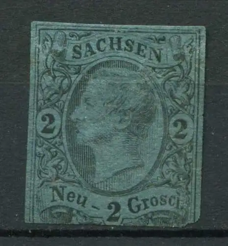 Sachsen Nr.10 c       (*)  no gum                 (095)