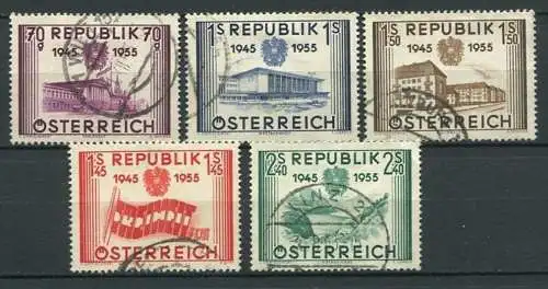 Österreich Nr.1012/6       O  used                  (3790)