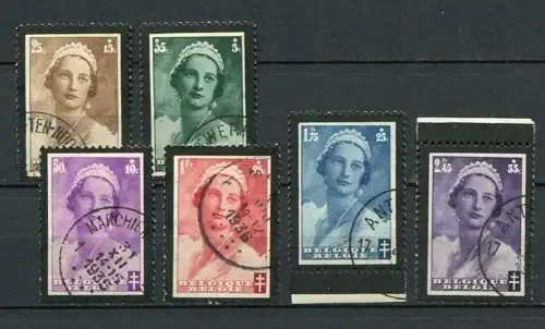 (1382) Belgien Nr.409/14         O  gestempelt