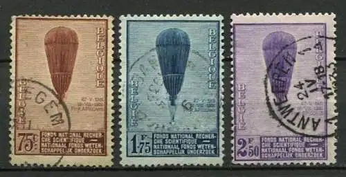 (1361) Belgien Nr.344/6         O  gestempelt