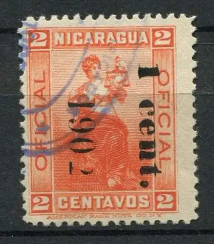 (261) Nicaragua Nr.D121            O  gestempelt