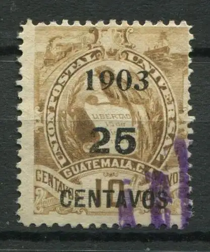 (075) Guatemala Nr.125              O  gestempelt