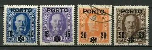  (3750) Österreich Porto Nr.60/3       O + *  gestempelt + ungebraucht