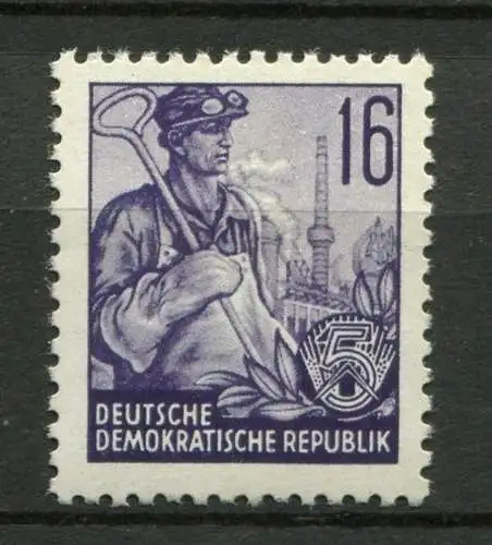 (23893) DDR Nr.369 XII                  *  ungebraucht
