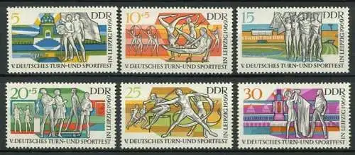 DDR Nr.1483/8                 **  MNH       (23849)   ( Jahr: 1969 )