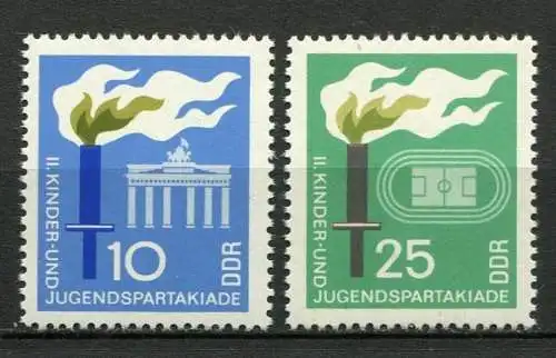 DDR Nr.1375/6                **  MNH       (23822)   ( Jahr: 1968 )