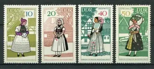 DDR Nr.1353/6                **  MNH       (23815)   ( Jahr: 1968 )