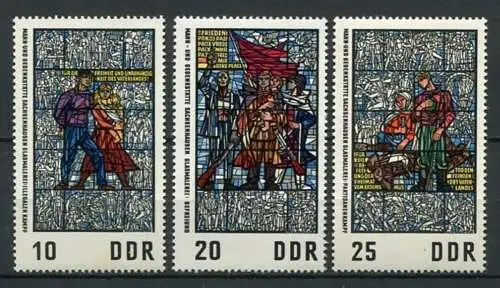 DDR Nr.1346/8                **  MNH       (23812)   ( Jahr: 1968 )