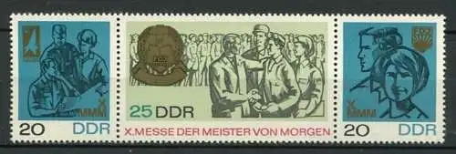 DDR Nr.1320/2 Streifen                **  MNH       (23803)   ( Jahr: 1967 )