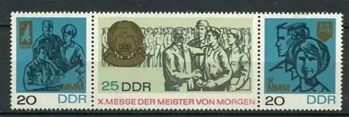 DDR Nr.1320/2 Streifen                **  MNH       (23802)   ( Jahr: 1967 )