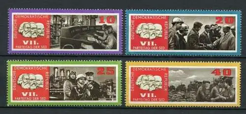 (23788) DDR Nr.1258/61                **  postfrisch