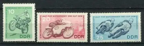 DDR Nr.972/4                 **  MNH       (23703)   ( Jahr: 1963 )