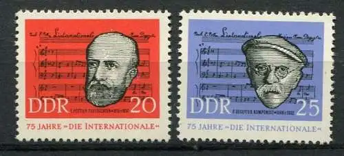 (23700) DDR Nr.966/7                  **  postfrisch