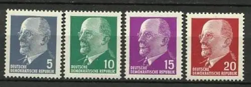 DDR Nr.845/8                  **  MNH       (23682)   ( Jahr: 1961 )