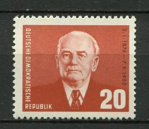 DDR Nr.807                  **  MNH       (23676)   ( Jahr: 1961 )