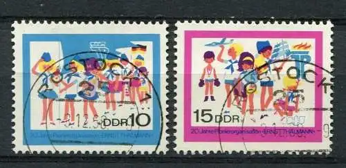 DDR Nr.1432/3                  O  used       (23633)   ( Jahr: 1968 )