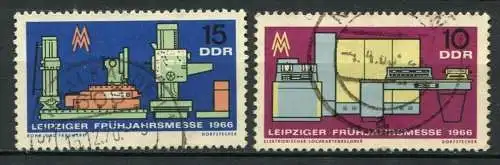 DDR Nr.1159/60                   O  used       (23622)   ( Jahr: 1966 )