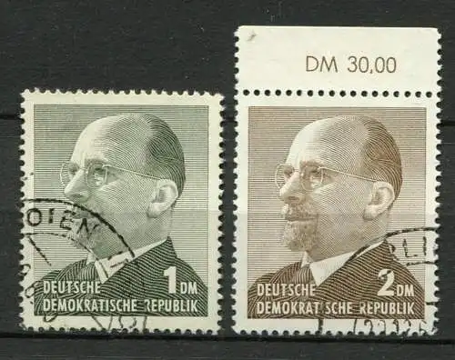 DDR Nr.968/9                  O  used       (23615)   ( Jahr: 1963 )
