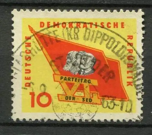 DDR Nr.941                  O  used       (23613)   ( Jahr: 1963 )