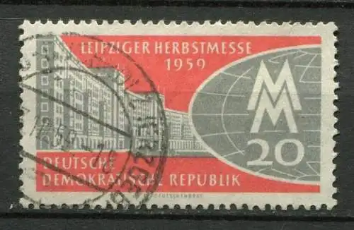 DDR Nr.712                  O  used       (23611)   ( Jahr: 1959 )