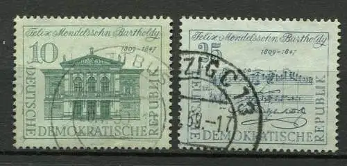 (23608) DDR  Nr.676/7    O  gestempelt
