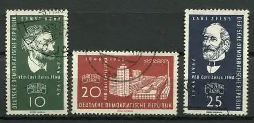 DDR  Nr.545/7     O  used       (23605) ( Jahr 1956 )