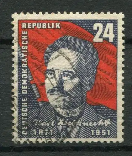 DDR  Nr.294     O  used       (23576) ( Jahr 1951 )