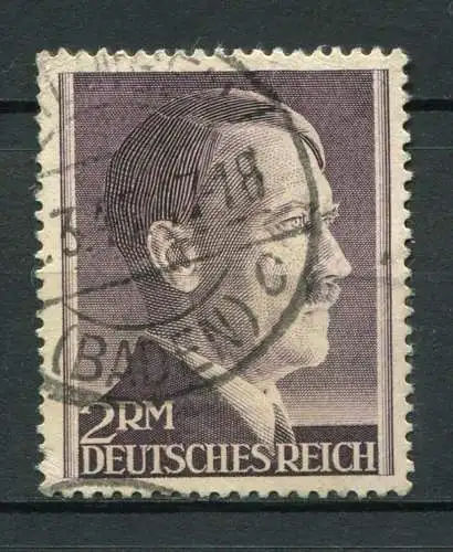 (3862) Deutsches Reich Nr.800 B              O  gestempelt