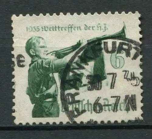 (3855) Deutsches Reich Nr.584 x              O  gestempelt