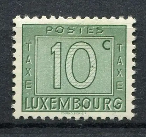 (502) Luxemburg Porto Nr.24         **  postfrisch