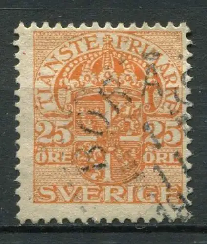 Schweden Dienst Nr.41 Z            O  used                   (1605)