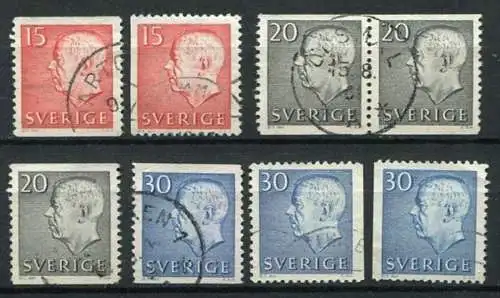 (1511) Schweden Nr.468/70             O  gestempelt